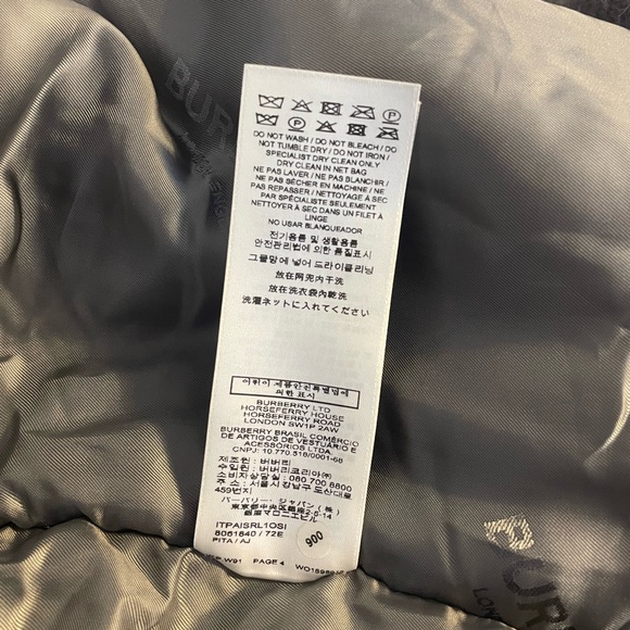 Authentic Burberry Woman Cardigan Size:MGrey Wool, Mohair WoolPolyamide,Cashmere - Picture 5 of 17